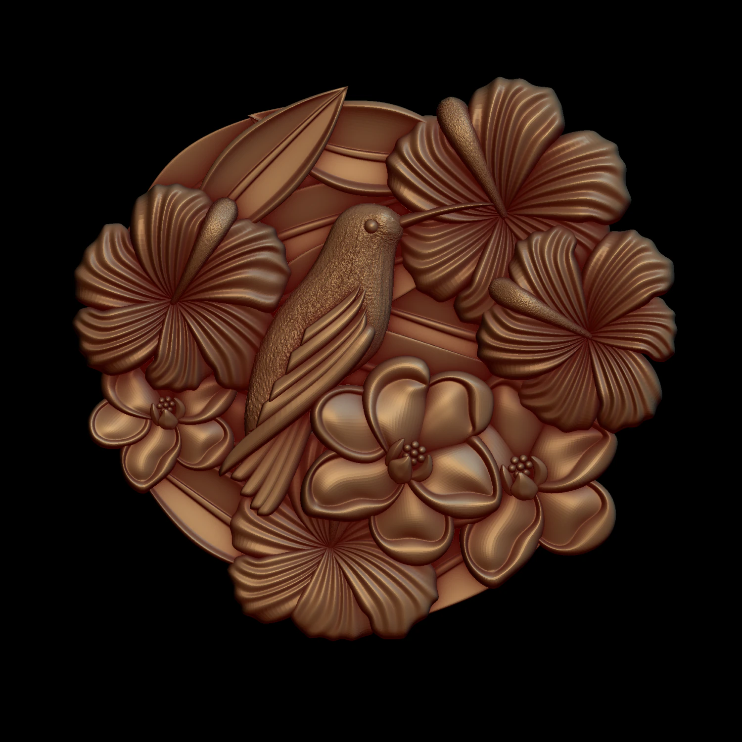 Relief 3D Print Model .c4d .max .obj .3ds .fbx .stl .blend 