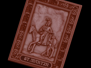 Relief 3D-printmodel