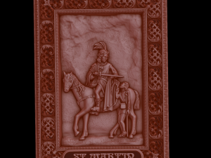 Relief 3D-printmodel