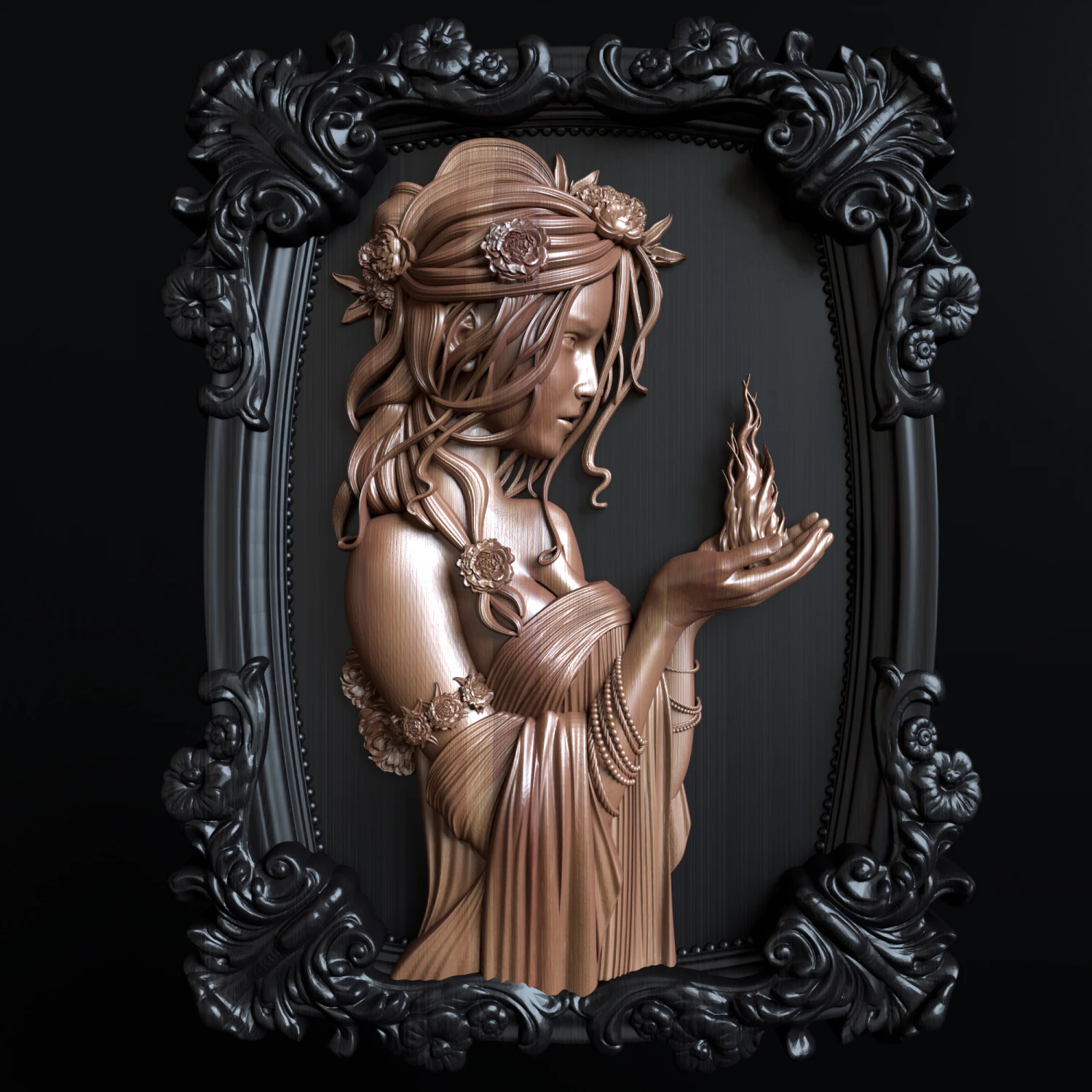 Relief 3D Print Model .c4d .max .obj .3ds .fbx .stl .blend 