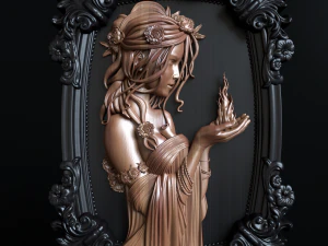 Al&iacute;vio Modelo de Impressão 3D