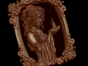 Relief Modelo de impresión 3D