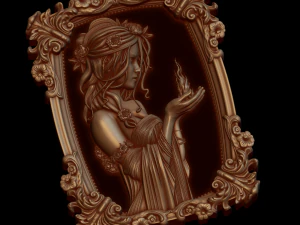 Relief 3D Print Model