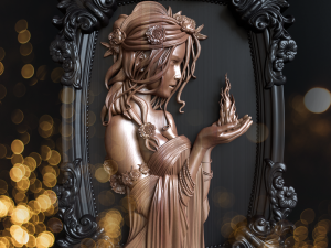 Relief Modelo de impresión 3D