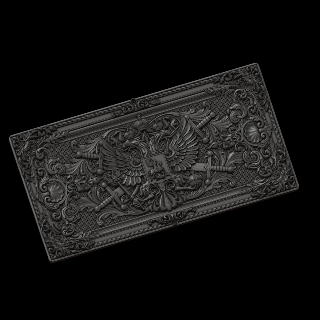 Relief Modelo de Impressão 3D .c4d .max .obj .3ds .fbx .stl .blend 