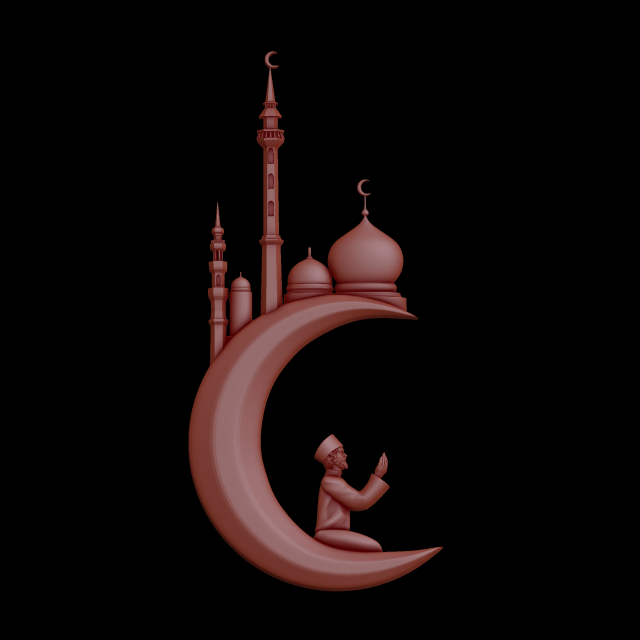 Relief 3D Print Model .c4d .max .obj .3ds .fbx .stl .blend 