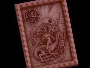 안도 3D 프린트 모델