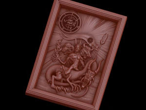 Relief 3D Print Model