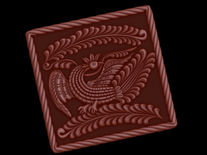 Relief Model Cetak 3D