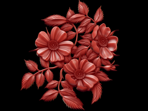 Relief 3D-Druckmodell