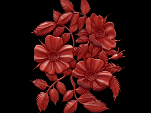 Relief 3D-Druckmodell