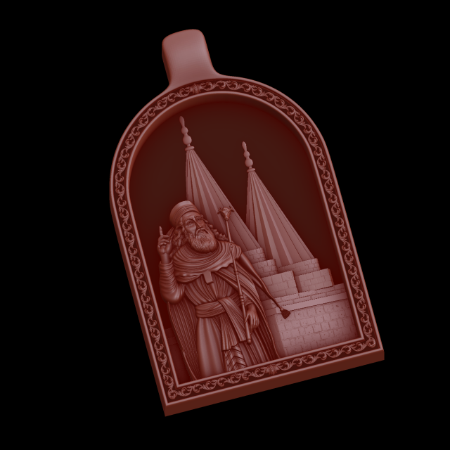 Relief 3D-printmodel .c4d .max .obj .3ds .fbx .stl .blend 