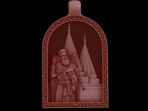 Relief 3D-printmodel