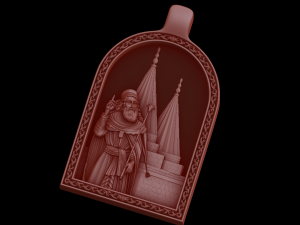 Relief 3D-printmodel
