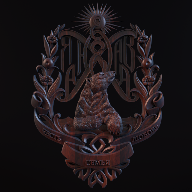 Relief 3D 打印模型 .c4d .max .obj .3ds .fbx .stl .blend 