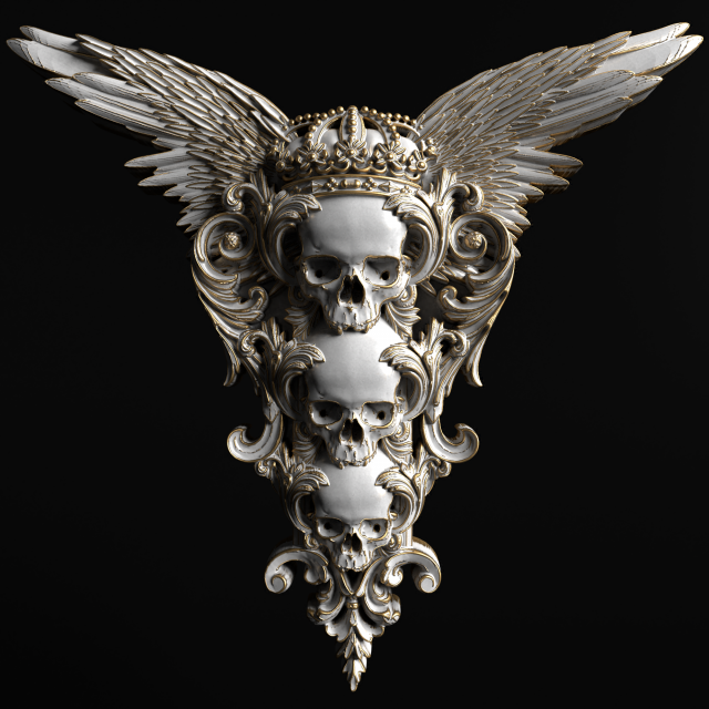 Relief Model Cetak 3D .c4d .max .obj .3ds .fbx .stl .blend 