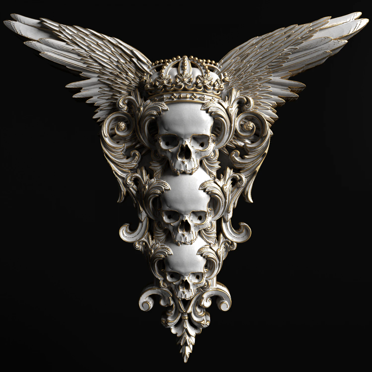 Relief 3D Print Model .c4d .max .obj .3ds .fbx .stl .blend 