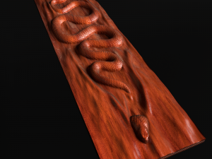 Relief 3Dプリントモデル