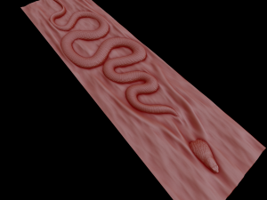 Relief 3Dプリントモデル
