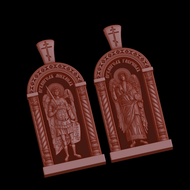 Relief 3D Baskı Modeli .c4d .max .obj .3ds .fbx .stl .blend 