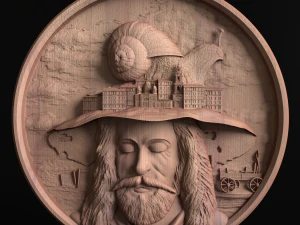 राहत 3D प्रिंट मॉडल