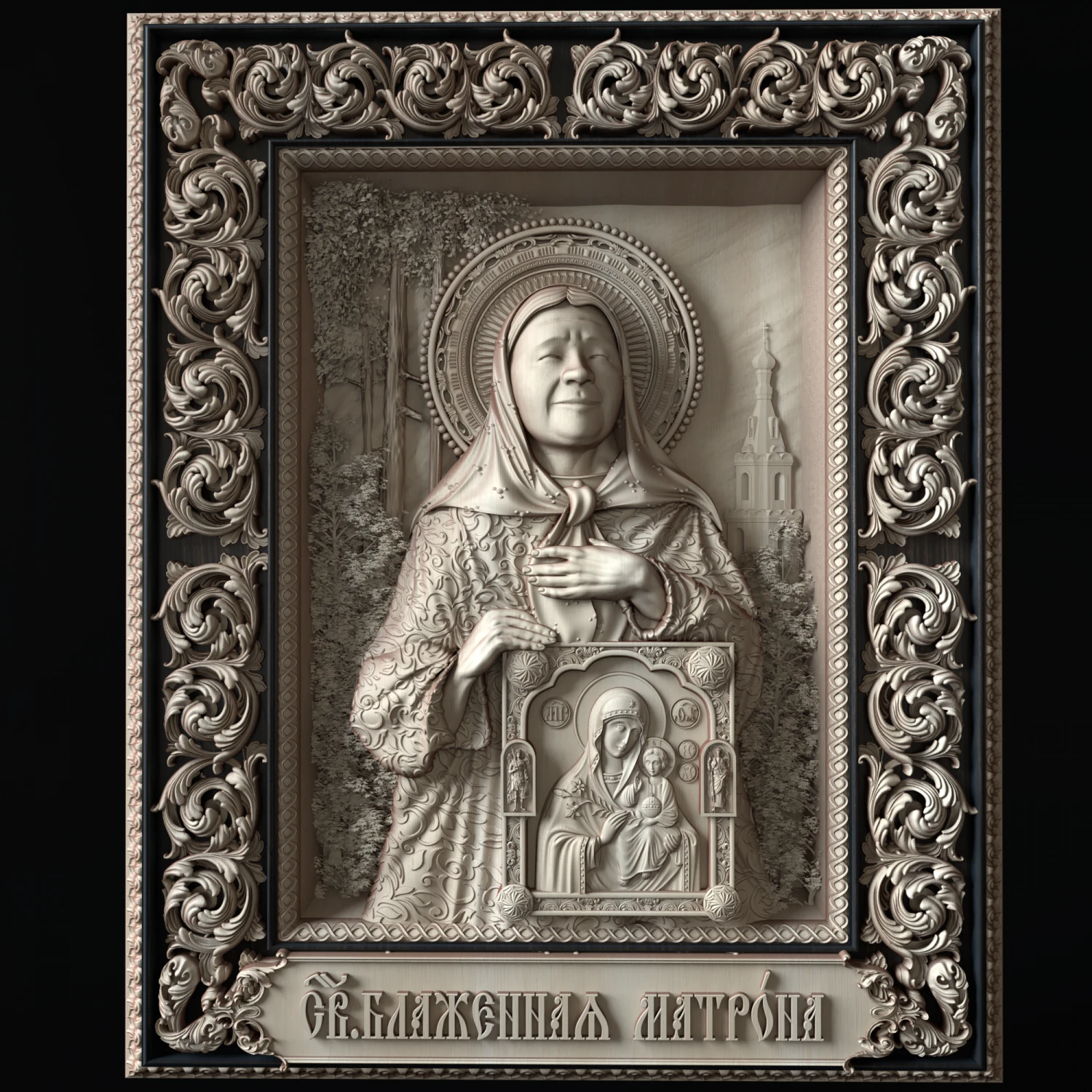 Relief 3D Print Model .c4d .max .obj .3ds .fbx .stl .blend