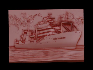 Relief 3D Print Model