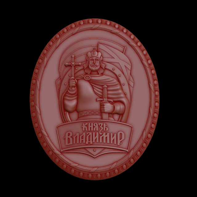 Relief 3D 프린트 모델 .c4d .max .obj .3ds .fbx .stl .blend 