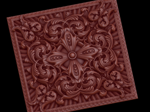 Relief 3D-Druckmodell