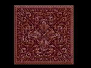 Relief 3D-Druckmodell
