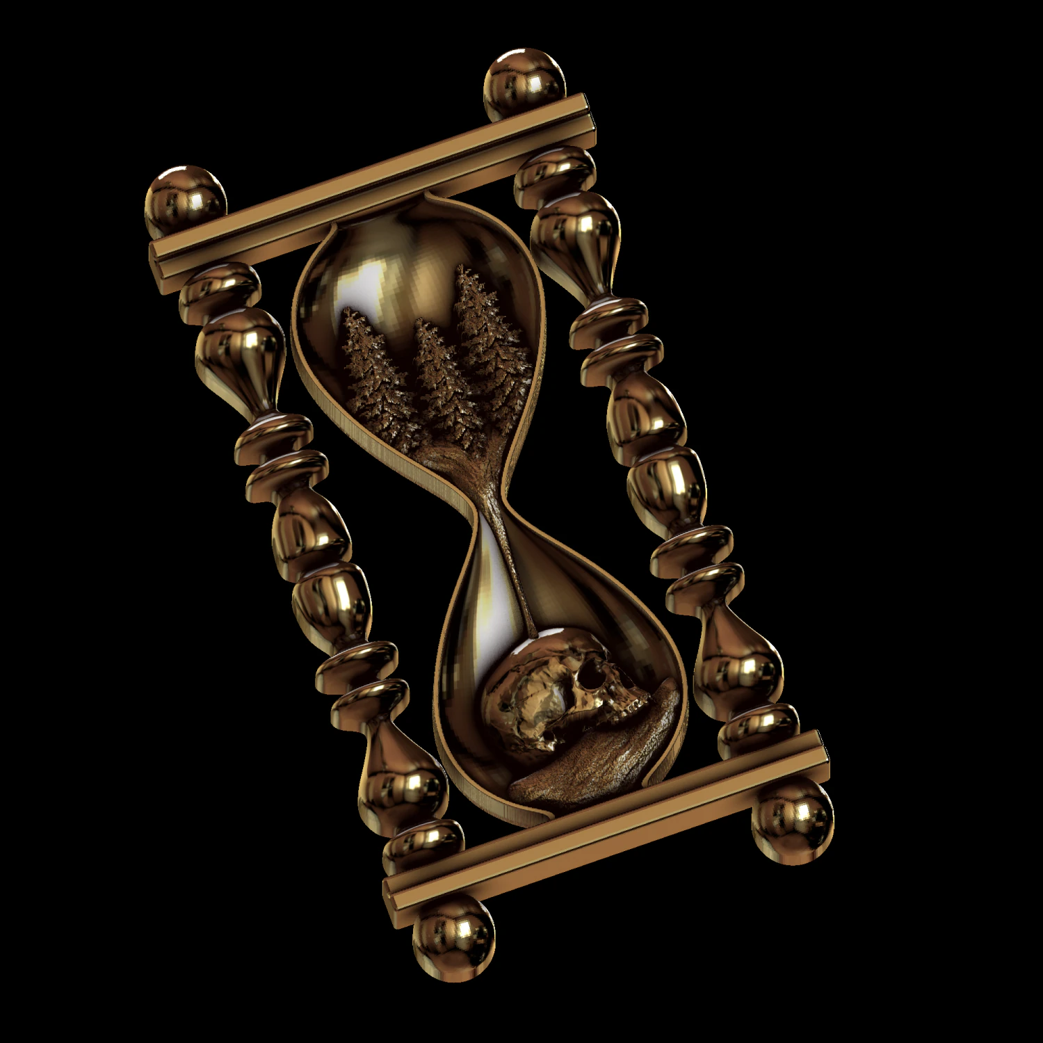 Relief 3D Print Model .c4d .max .obj .3ds .fbx .stl .blend