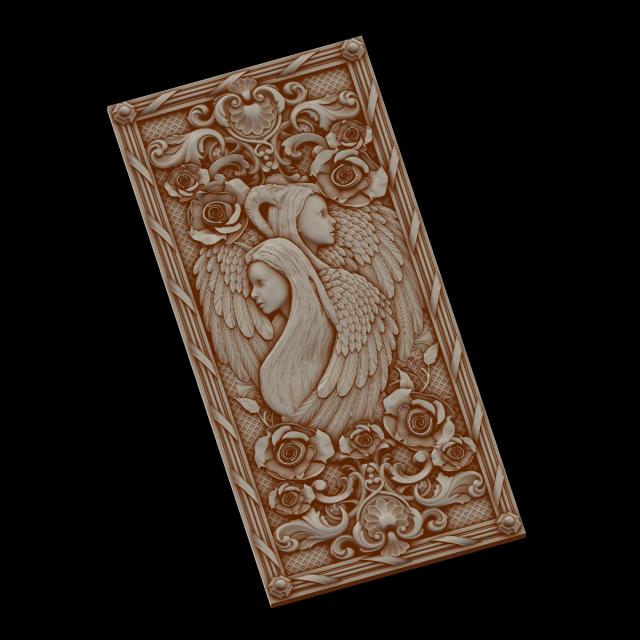 Relief 3D 프린트 모델 .c4d .max .obj .3ds .fbx .stl .blend 