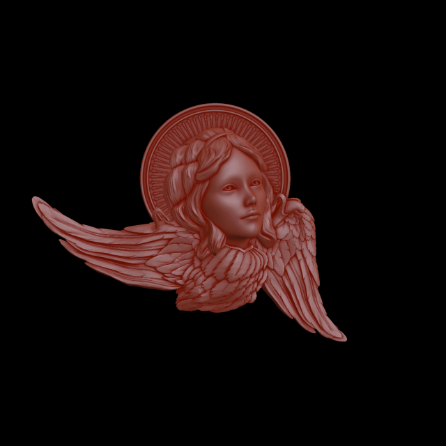 Relief Modelo de Impressão 3D .c4d .max .obj .3ds .fbx .stl .blend 