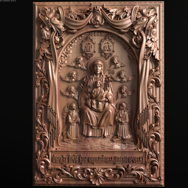 Relief Modelo de Impressão 3D .c4d .max .obj .3ds .fbx .stl .blend 