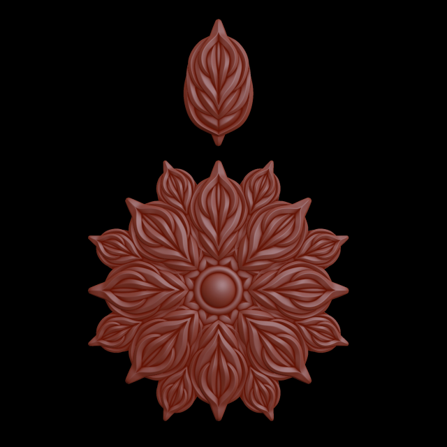 Relief 3D Print Model .c4d .max .obj .3ds .fbx .stl .blend 
