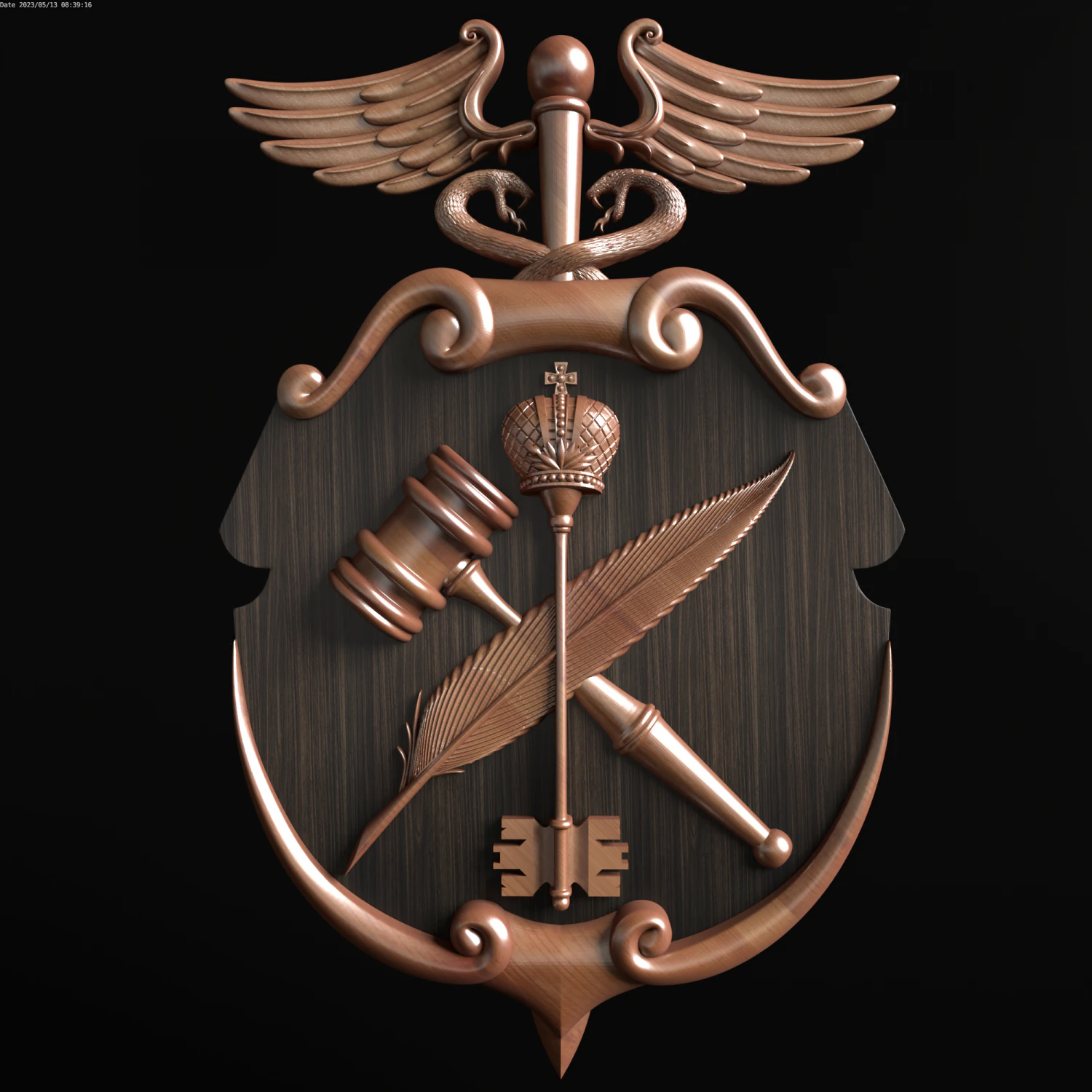 Relief 3D Print Model .c4d .max .obj .3ds .fbx .stl .blend 