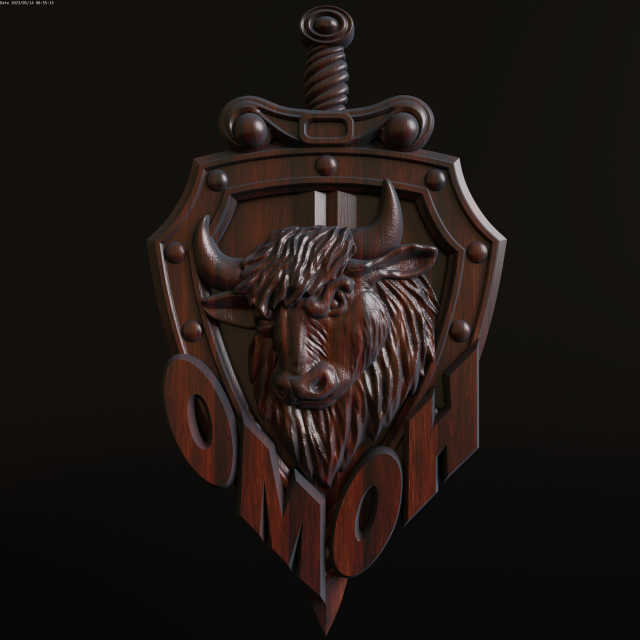 Relief 3D Baskı Modeli .c4d .max .obj .3ds .fbx .stl .blend 
