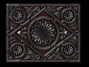 Relief 3D-Druckmodell