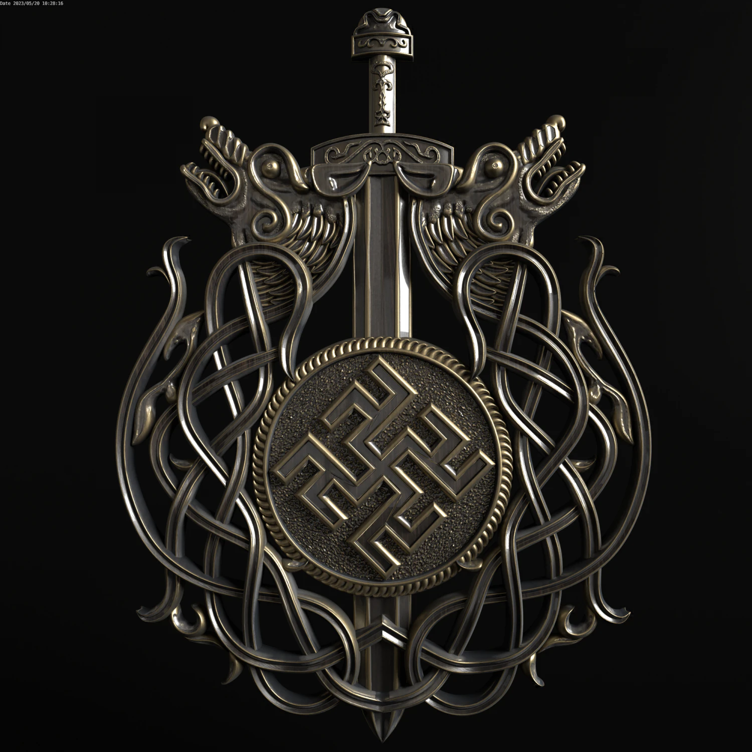 Relief 3D Print Model .c4d .max .obj .3ds .fbx .stl .blend 