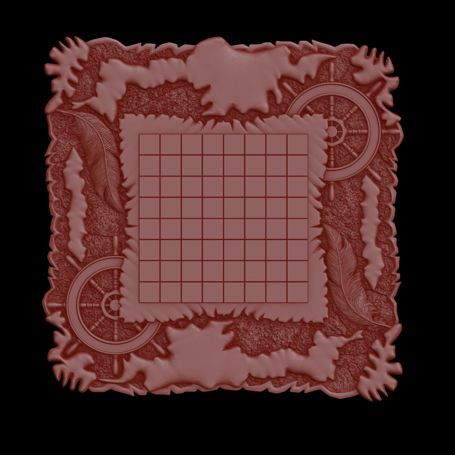 Relief 3D Print Model .c4d .max .obj .3ds .fbx .stl .blend 