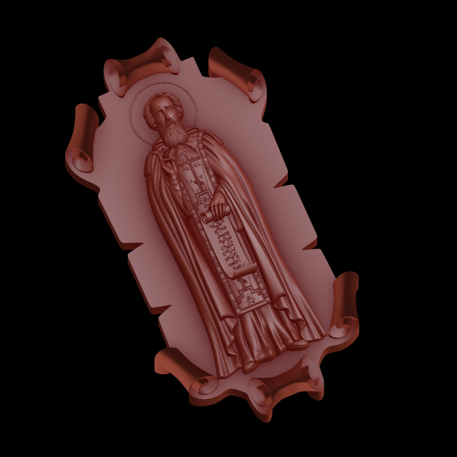 Relief 3D प्रिंट मॉडल .c4d .max .obj .3ds .fbx .stl .blend 