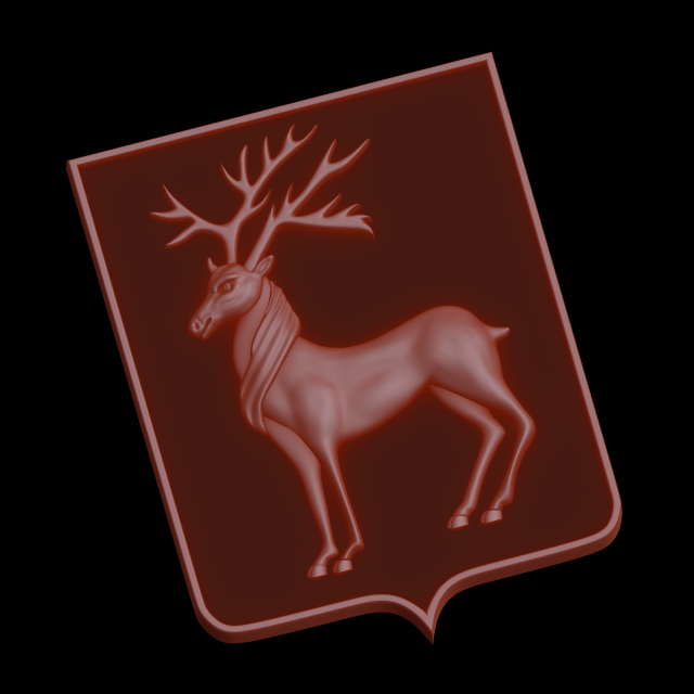 Relief 3D प्रिंट मॉडल .c4d .max .obj .3ds .fbx .stl .blend