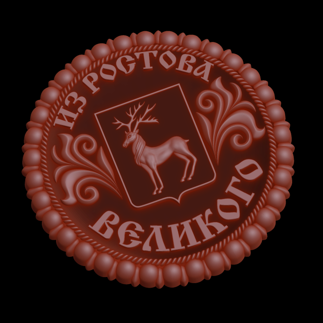 Relief 3D Druckmodell .c4d .max .obj .3ds .fbx .stl .blend