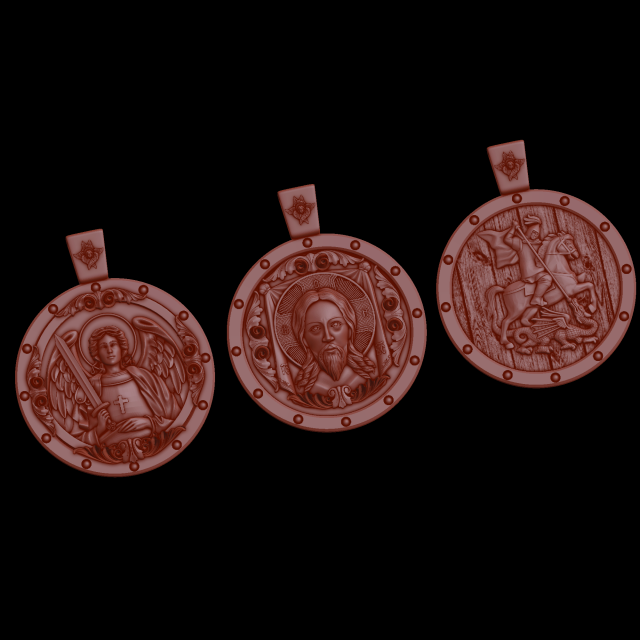 Relief 3D Print Model .c4d .max .obj .3ds .fbx .stl .blend 