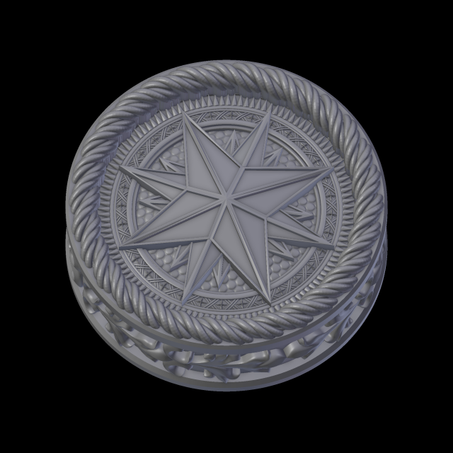 Relief 3D 프린트 모델 .c4d .max .obj .3ds .fbx .stl .blend 