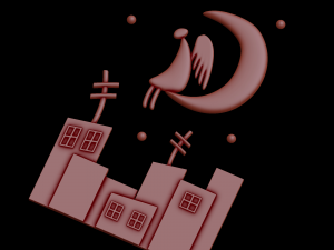 Relief 3D 프린트 모델