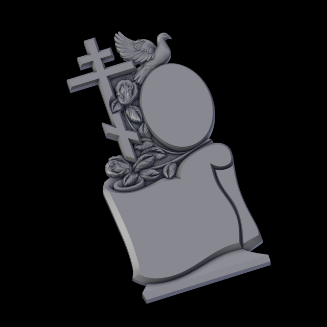 Relief Model do druku 3D .c4d .max .obj .3ds .fbx .stl .blend 
