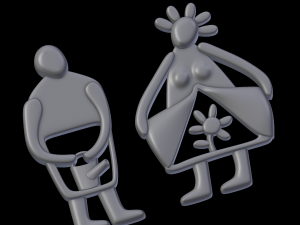 Relief 3D Print Model