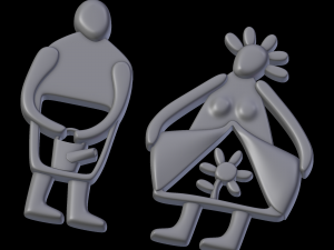 Relief 3D प्रिंट मॉडल