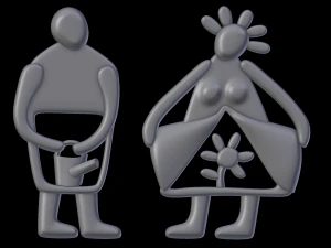 Relief 3D Print Model